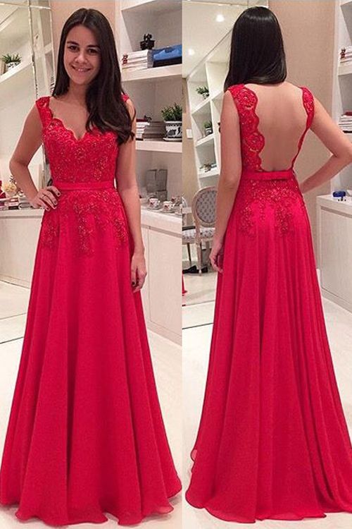 red long dresses for juniors