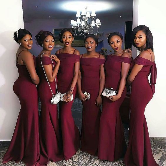 jersey bridesmaids dresses